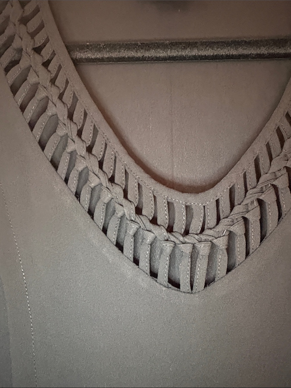 Maeve black flowy top with detailing - Picture 6 of 8